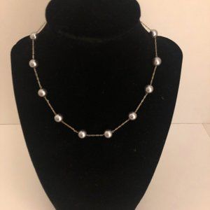 Lovely Gray Pearl necklace